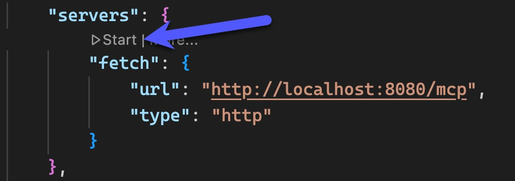 VS Code MCP settings VS Code MCP settings